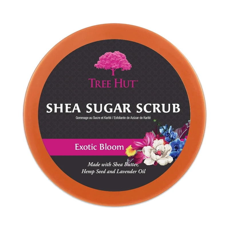 Tree Hut - Shea Sugar Scrub - Gommage au sucre et karité "Exotic Bloom" - 510 g