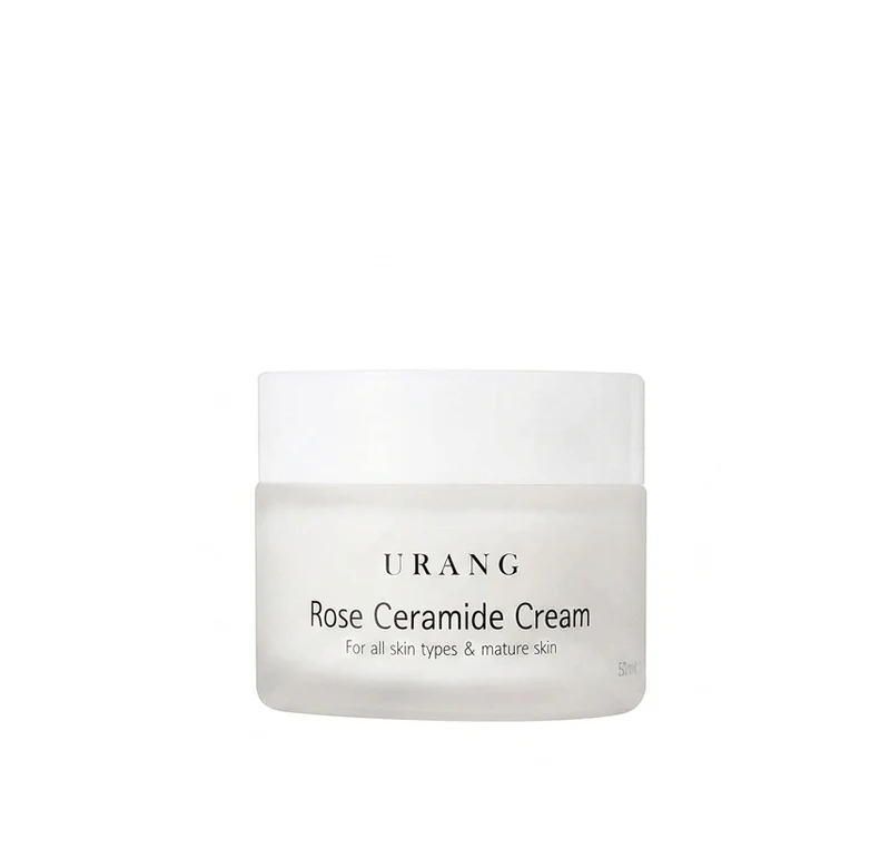 Urang - Crème visage végétalienne "Rose ceramide cream" - 50 ml