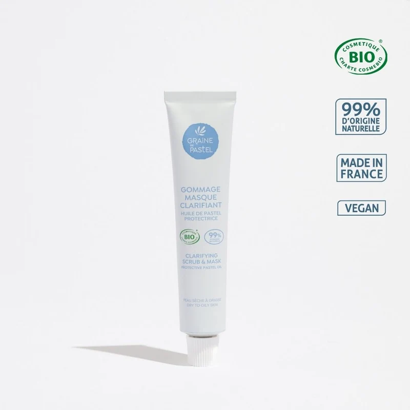 Gommage masque clarifiant