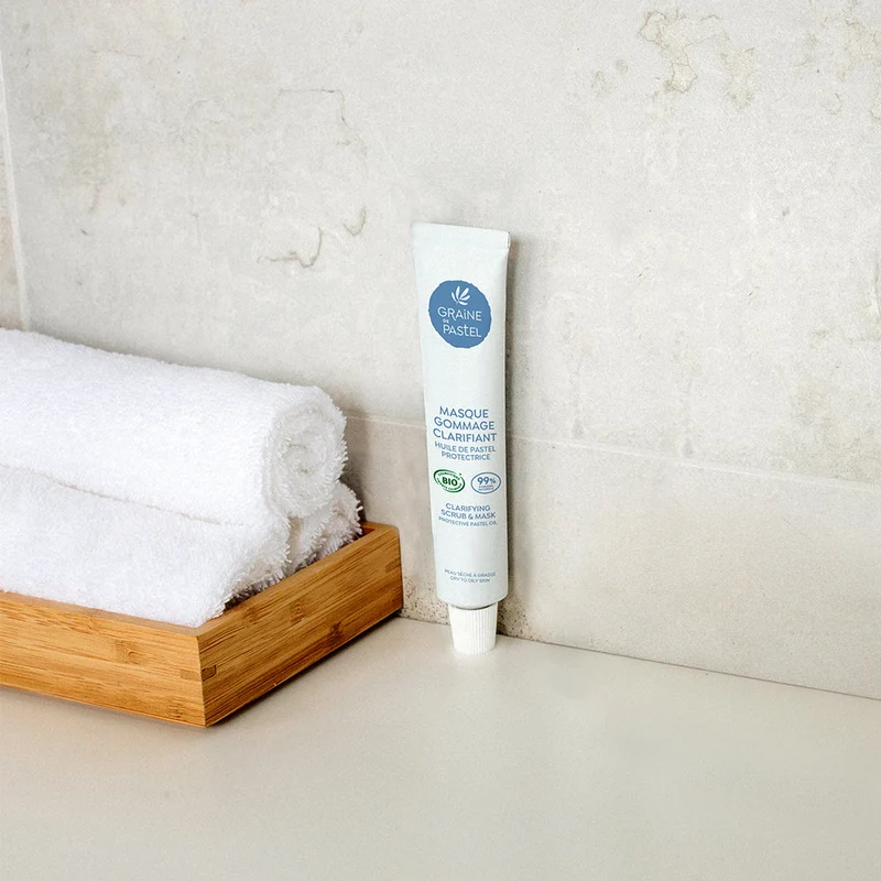 Gommage masque clarifiant
