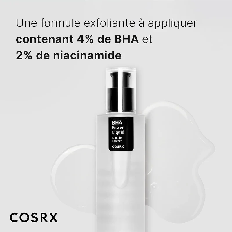 COSRX - Lotion exfoliante points noirs au BHA "Blackhead Power Liquid" - 100ml
