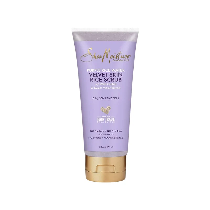 Shea Moisture - Gommage pour le corps "Velvet Skin rice scrub" - 177ml