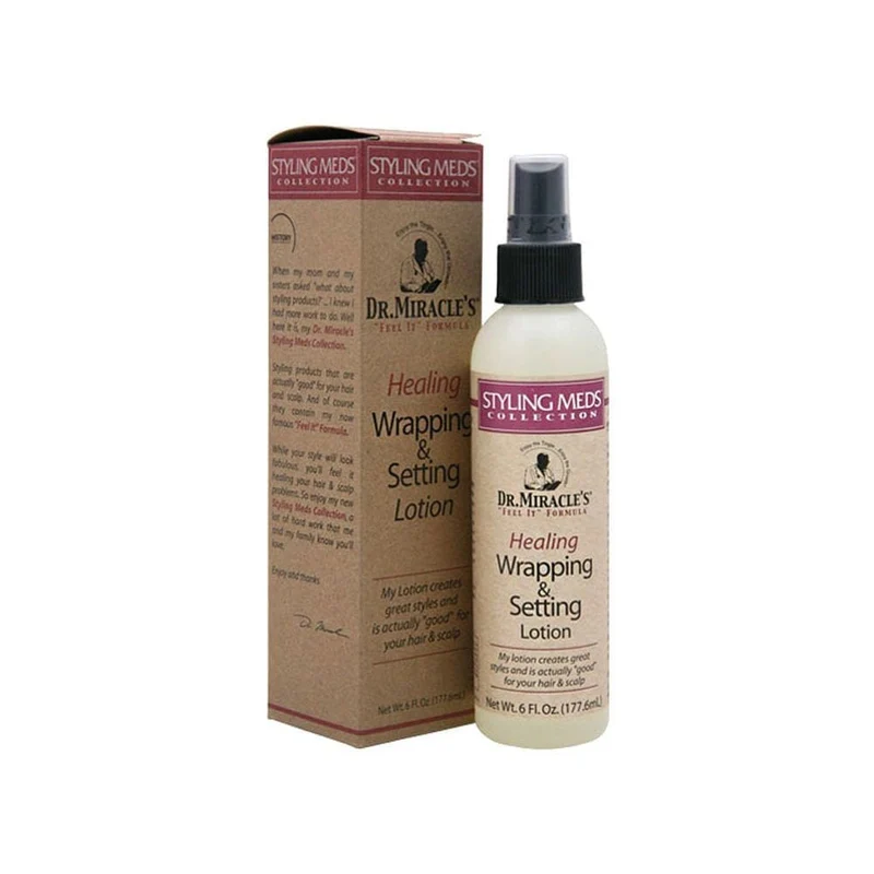 Dr Miracle’s - Healing - Lotion coiffante et soin "wrapping & setting"- 177ml
