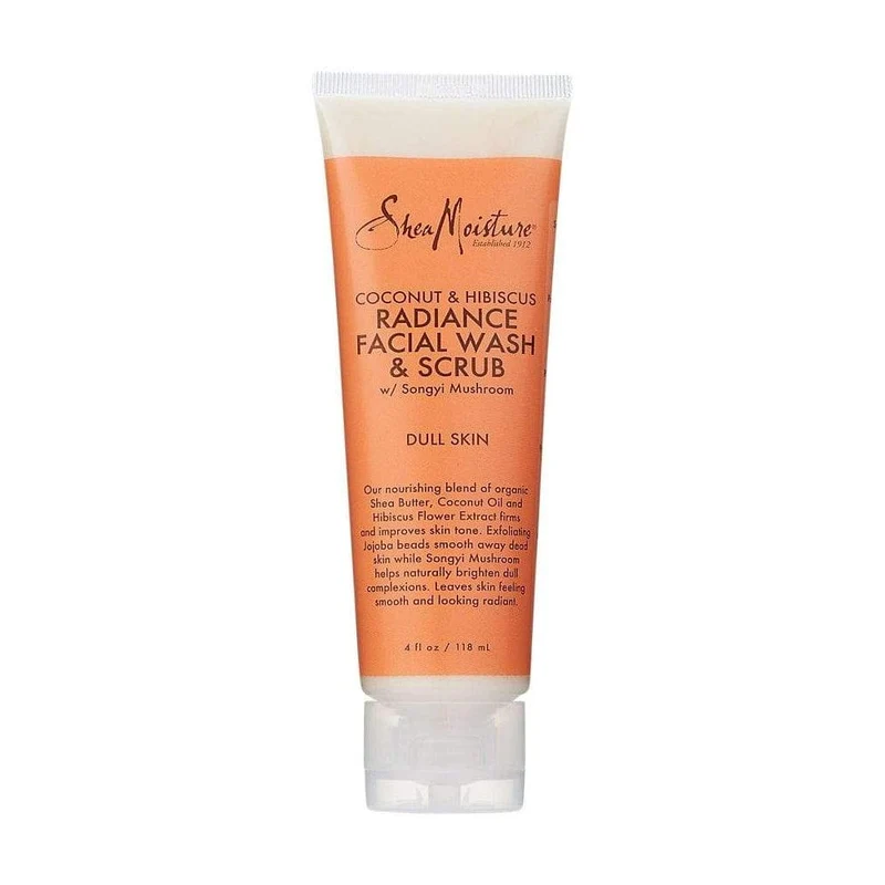 Shea Moisture — Coconut & Hibiscus - Gommage nettoyant pour le visage - 118 ml