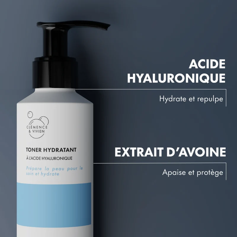Toner Hydratant à l'Acide Hyaluronique