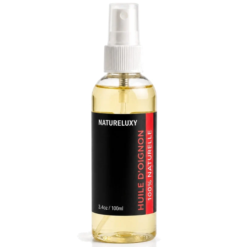 Huile d’Oignon 100% Naturelle – Macérat – Spray 100 ml – Soin Cheveux & Cuir Chevelu