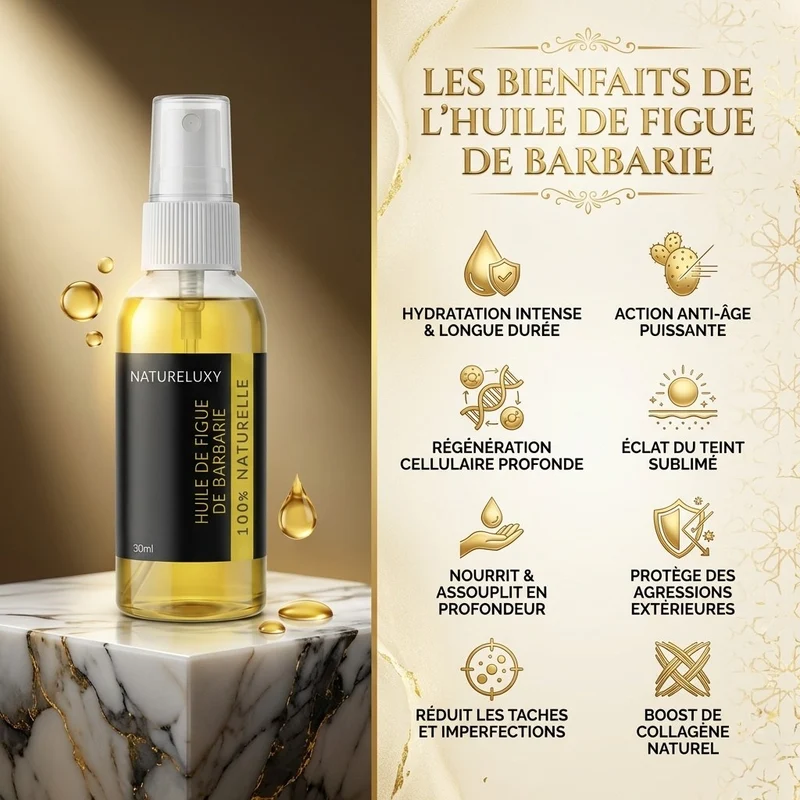 Huile de Figue de Barbarie Puissant Antirides 30ml Spray
