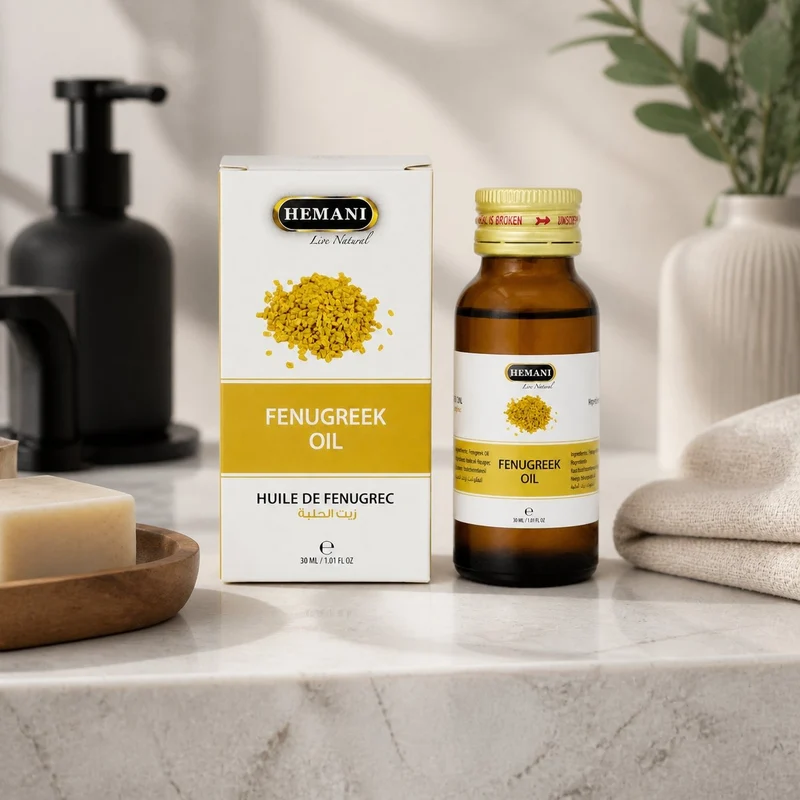 Huile de Fenugrec 30mL 100% Naturelle Hemani