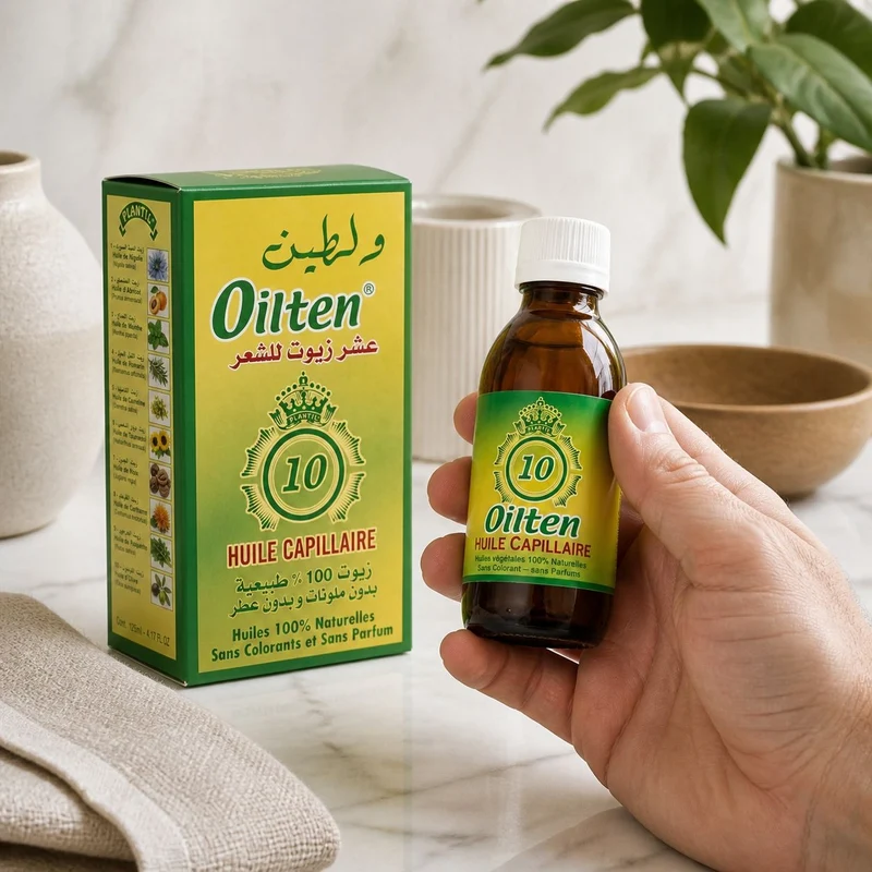 Plantil Mélange 10 Huiles Cheveux Secs et Abîmés 125 mL - Bain d'Huile Avant Shampooing