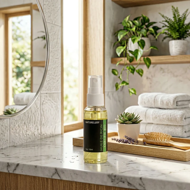 Huile de Ricin 30mL 100% Naturel Spray
