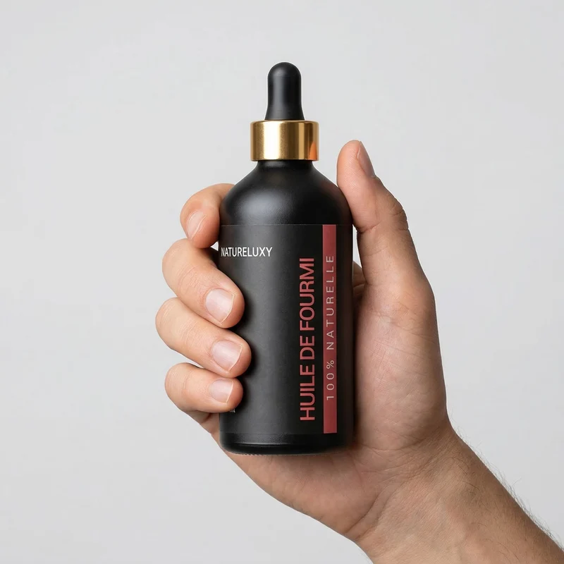 Huile de Fourmis 100 mL Pipette - Soin Après Épilation