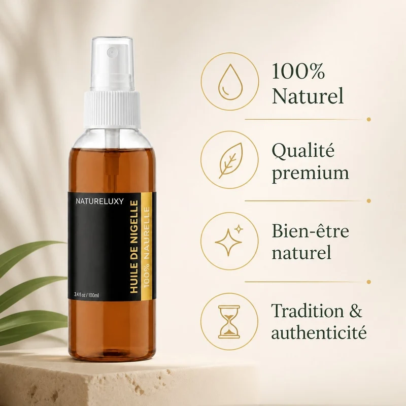 Huile de Nigelle 100ml Spray 100% Naturelle