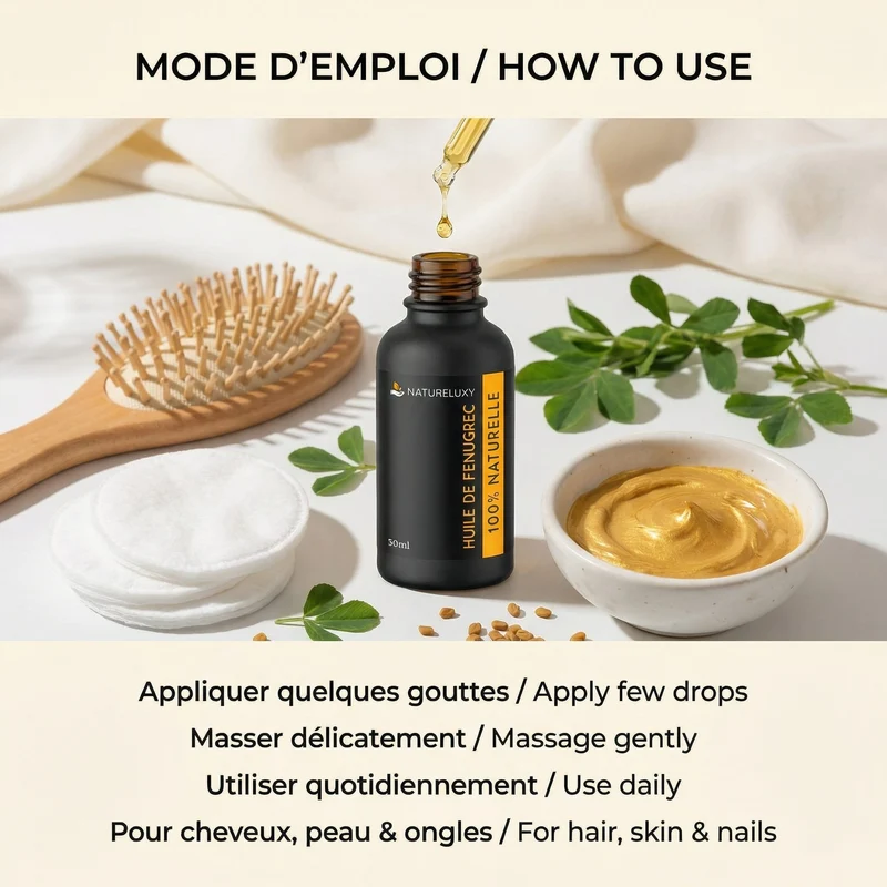Huile de Fenugrec 30mL à Pipette