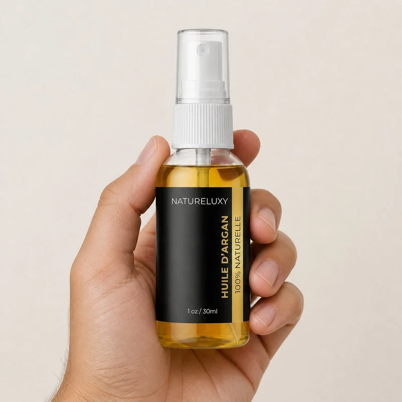 Lot 2× Huile d’Argan 30 ml Spray – Soin visage, corps & cheveux (Origine Maroc)