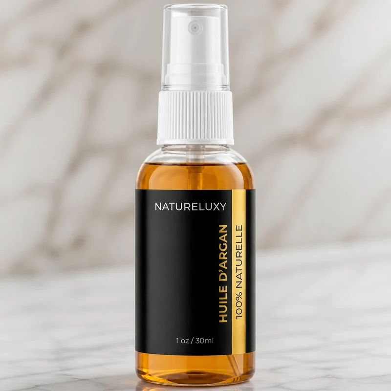 Huile d’Argan 100% Naturelle en Spray – 30 mL (Visage, Corps & Cheveux)