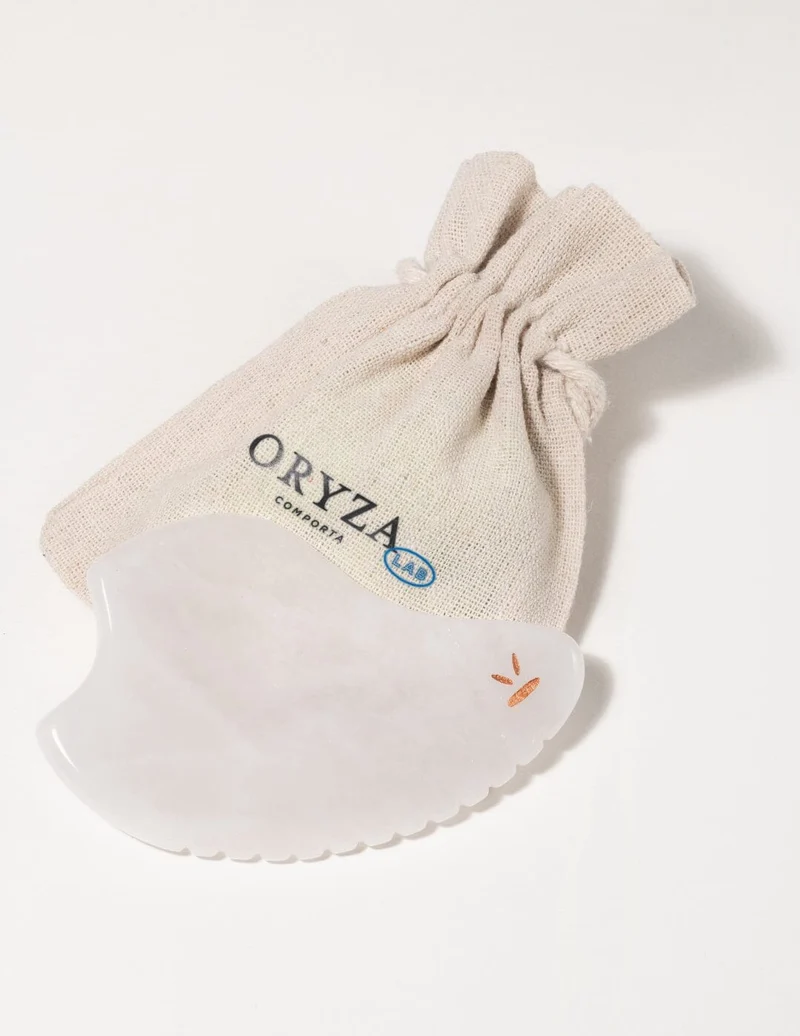 Gua Sha Jade Blanc