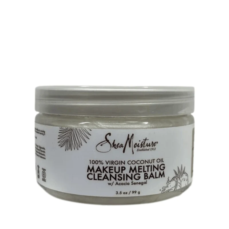 Shea Moisture - 100% Virgin Coconut Oil - Baume nettoyant "makeup melting" - 99g