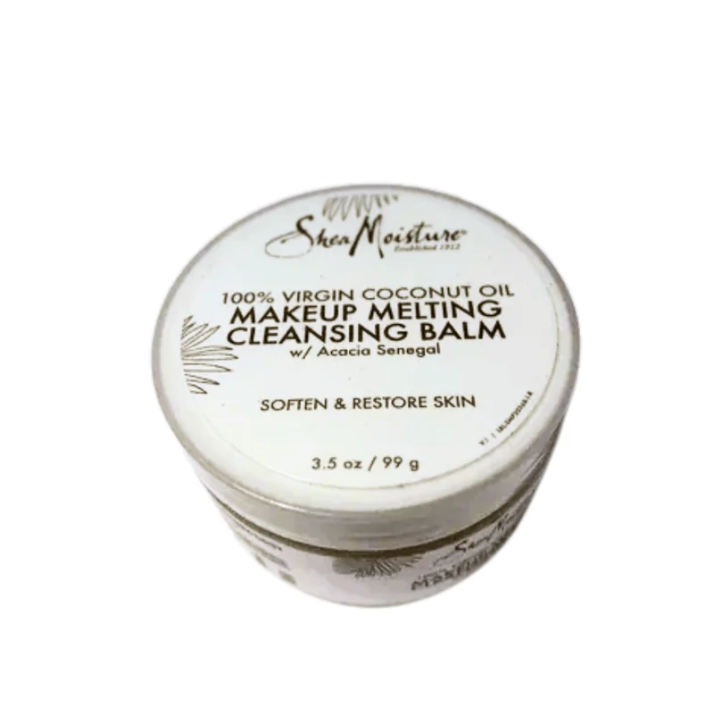Shea Moisture - 100% Virgin Coconut Oil - Baume nettoyant "makeup melting" - 99g