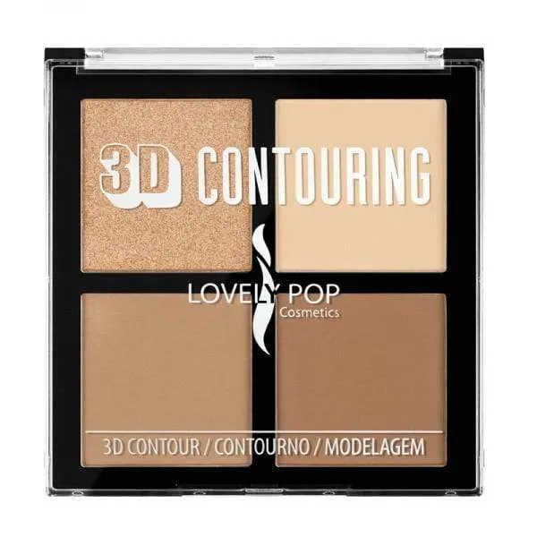 Lovely Pop - 3D Contouring - Palette de contouring "Crème Brulée" - 20 g