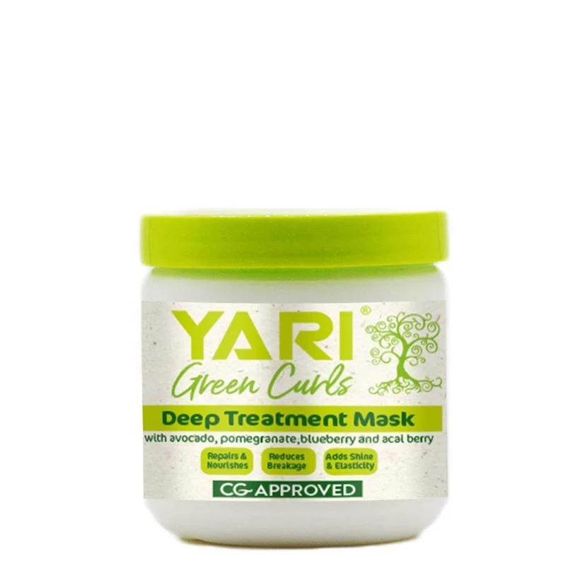 Yari - Green Curls - Masque capillaire hydratant "Deep Treatment" - 475 ml