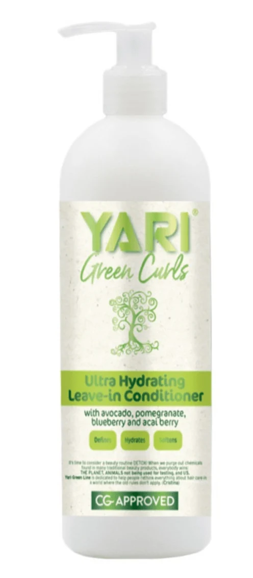 Yari - Green Curls - Aprés-Shampoing ultra hydratant sans rinçage " Ultra Hydrating Leave-In Conditioner" - 500ml