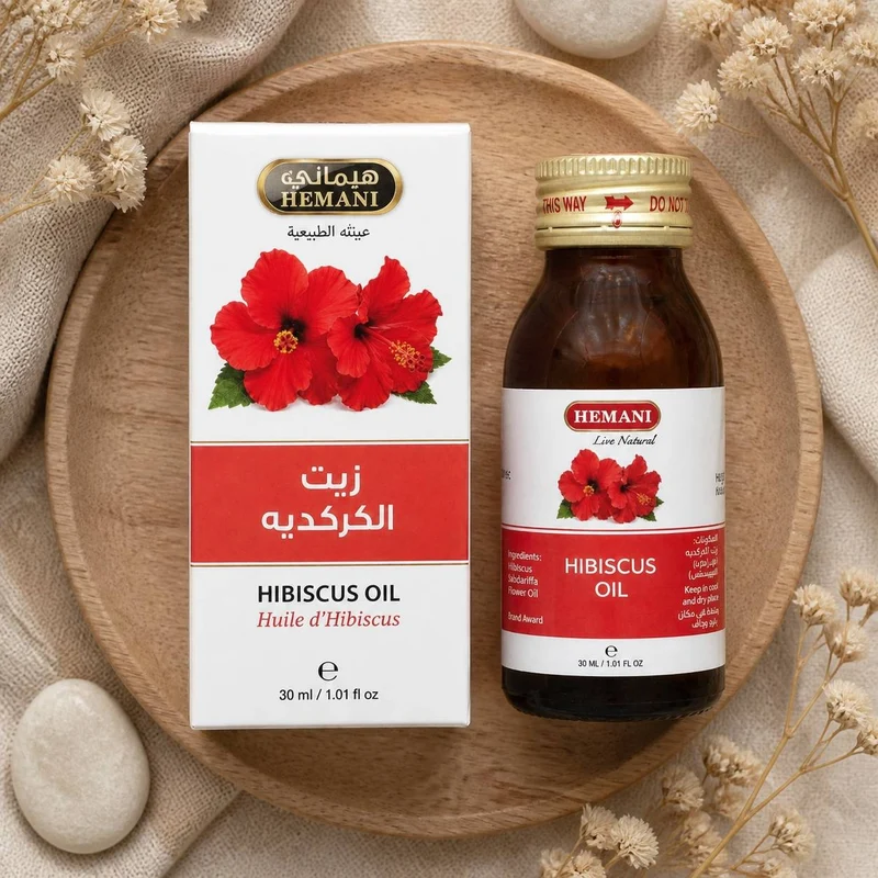 Huile d'Hibiscus 30mL 100% Naturelle Hemani