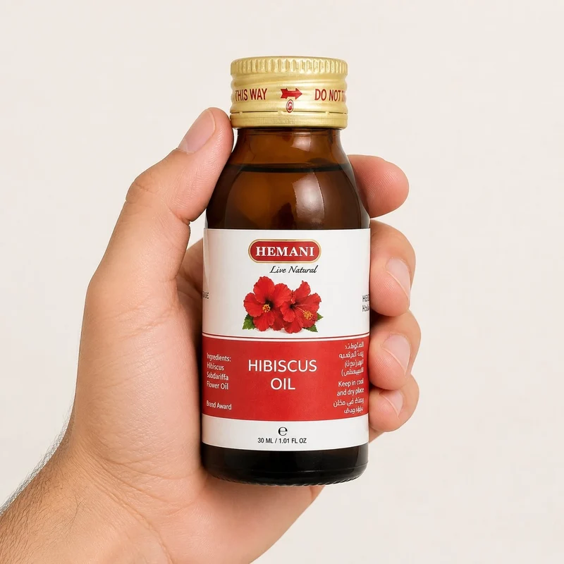 Huile d'Hibiscus 30mL 100% Naturelle Hemani