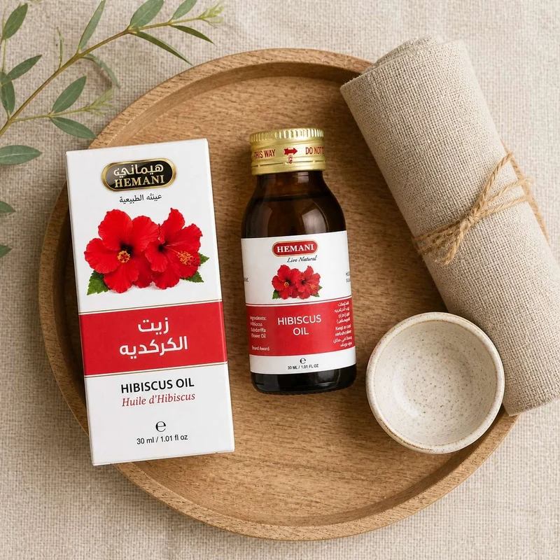 Huile d'Hibiscus 30mL 100% Naturelle Hemani