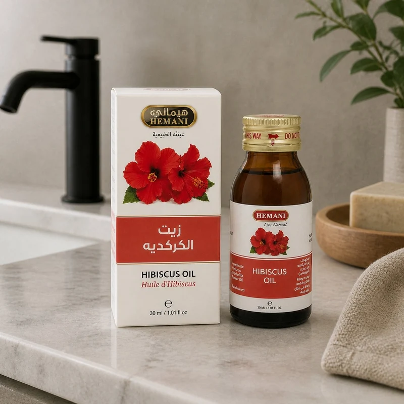 Huile d'Hibiscus 30mL 100% Naturelle Hemani