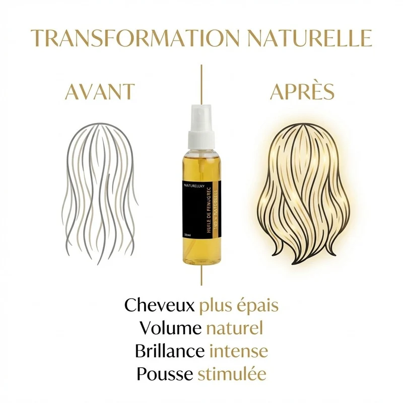 Huile de fenugrec 30mL spray 100% naturelle