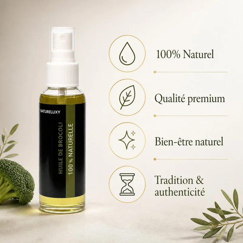 Huile de Brocoli 30mL Spray 100% Naturelle