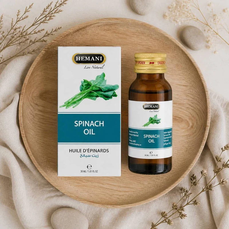 Huile d'Epinards 30mL 100% Naturelle Hemani
