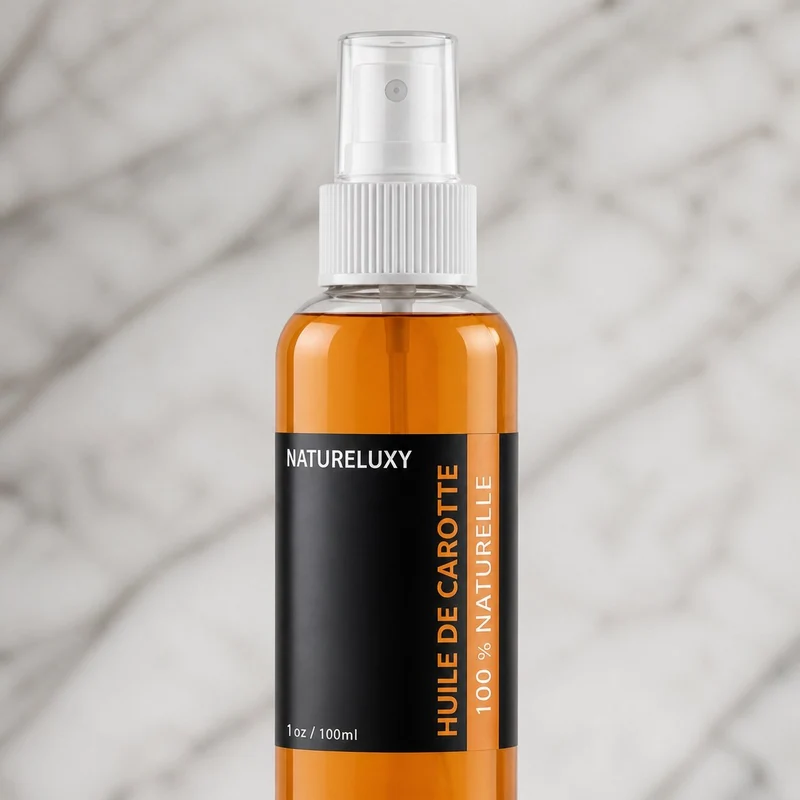 Huile de Carotte 100mL 100% Naturelle Spray