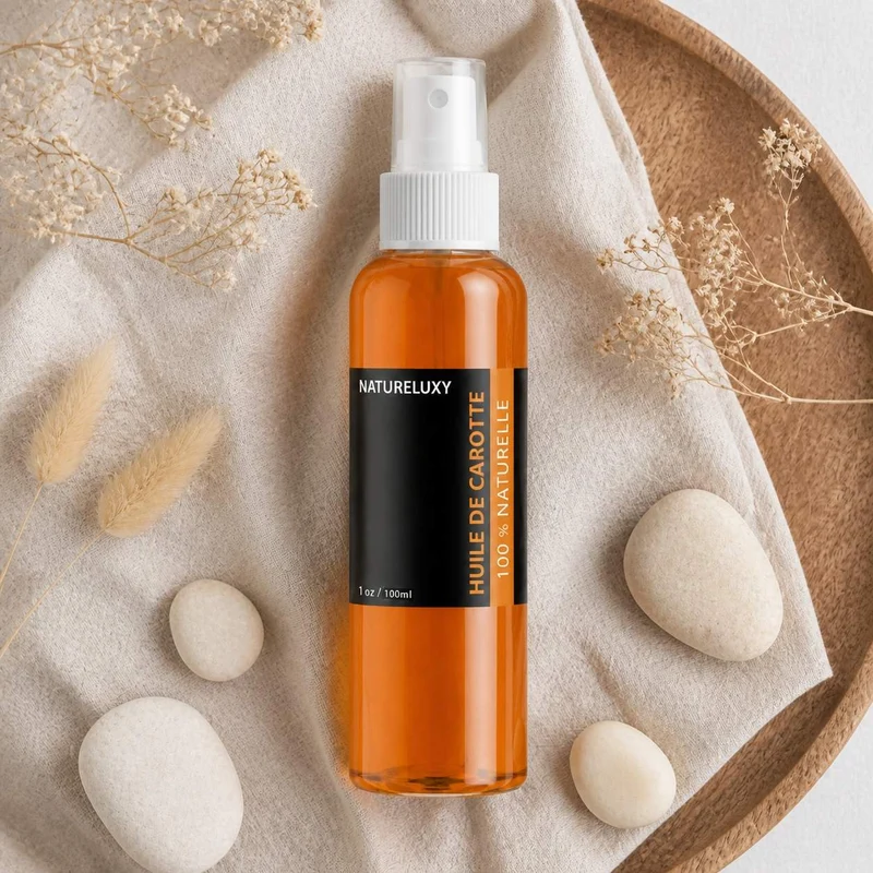 Huile de Carotte 100mL 100% Naturelle Spray