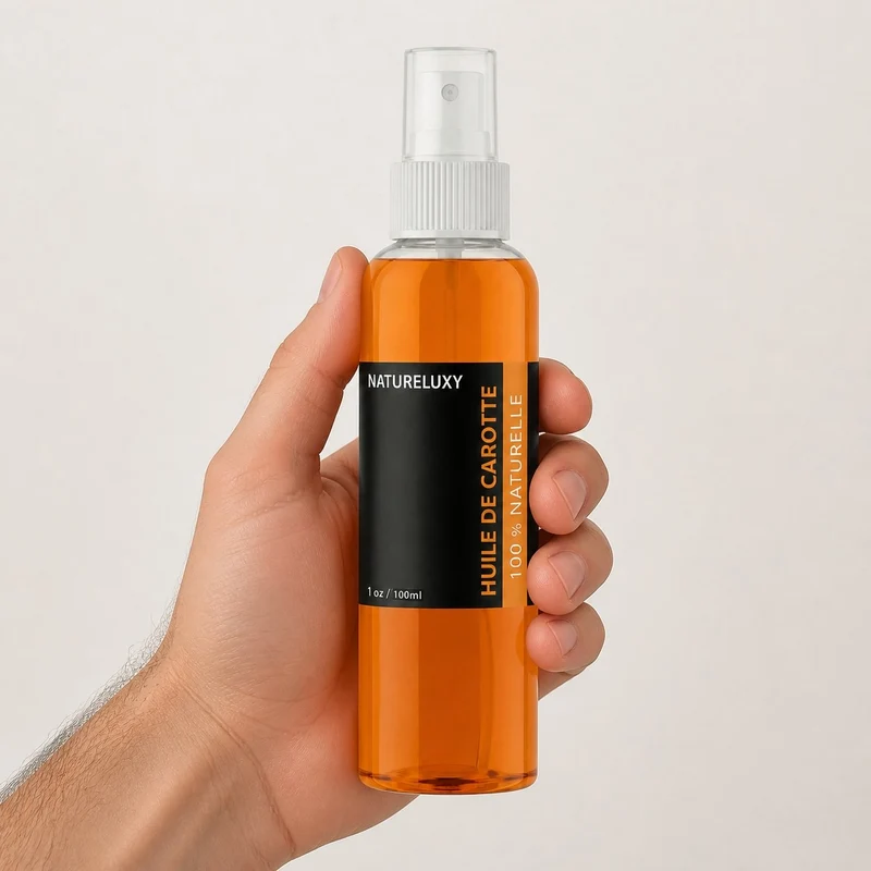 Huile de Carotte 100mL 100% Naturelle Spray