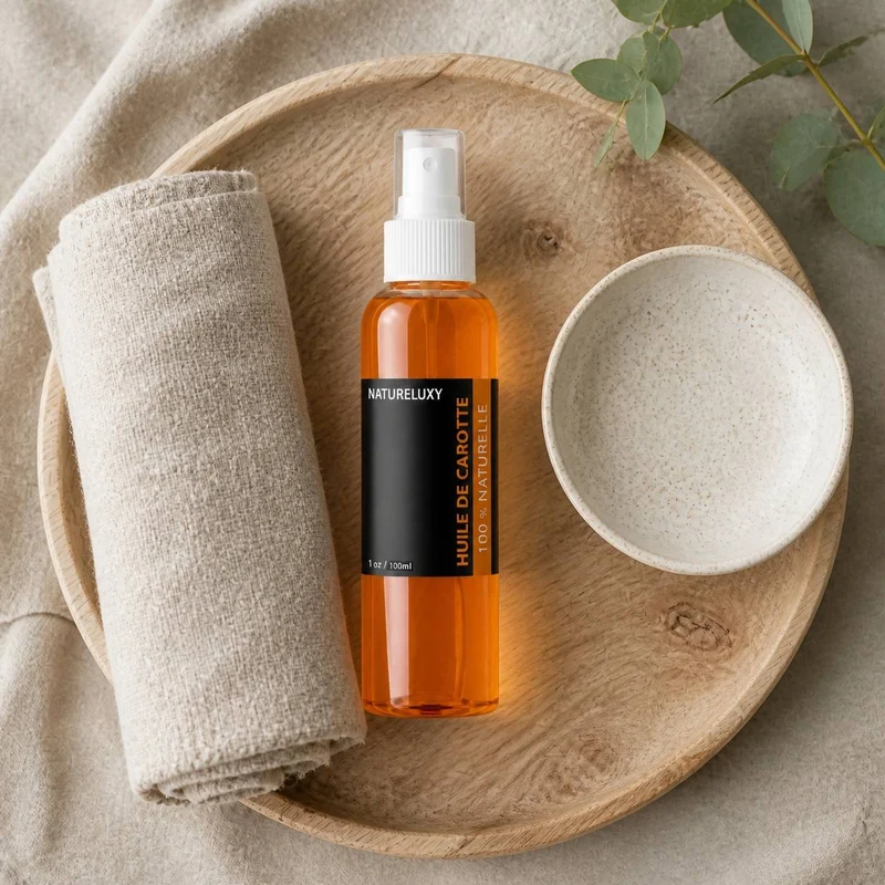 Huile de Carotte 100mL 100% Naturelle Spray