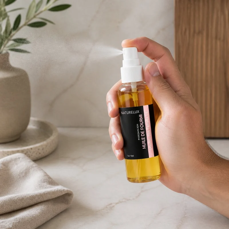 Naturelux Huile de Fourmi Spray 100 ml - Soin Après Épilation