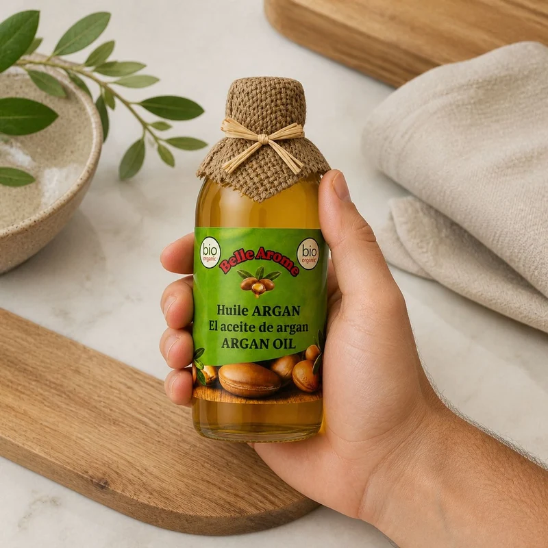 Lot de 2 Huiles Végétale d'Argan 100% naturelle et bio - 1L