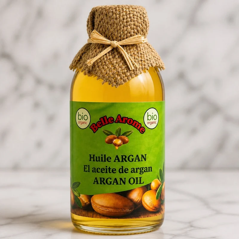 Lot de 2 Huiles Végétale d'Argan 100% naturelle et bio - 1L