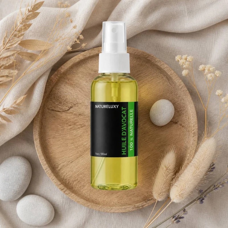 Huile d’Avocat 30 mL Spray 100% Naturelle – Soin Nourrissant Peau & Zones Sèches