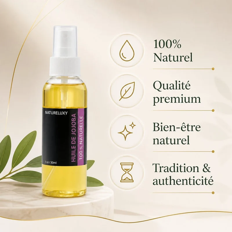 huile de Jojoba 30mL Spray 100% Naturelle