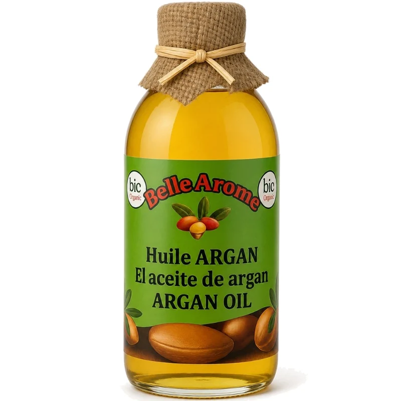 Huile d'Argan 100% Naturel du Maroc 1L – Corps & Cheveux