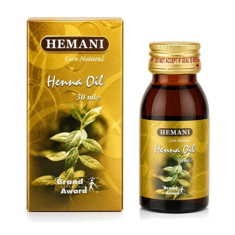 Huile de Henné 30mL 100% Naturelle Hemani