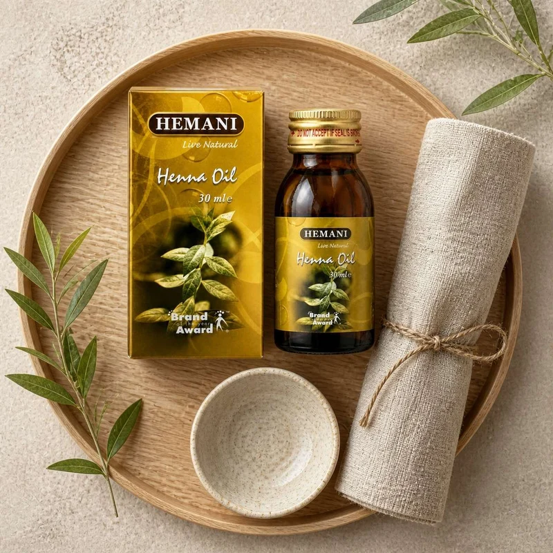 Huile de Henné 30mL 100% Naturelle Hemani