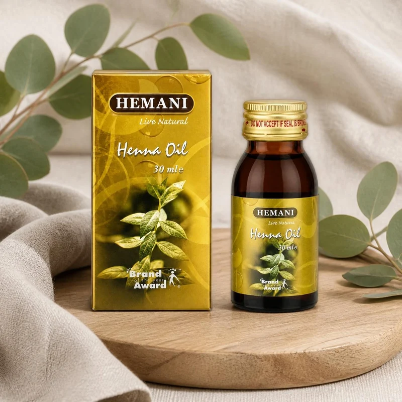 Huile de Henné 30mL 100% Naturelle Hemani