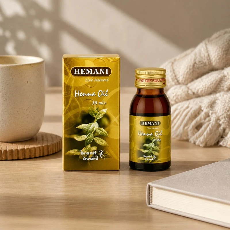 Huile de Henné 30mL 100% Naturelle Hemani