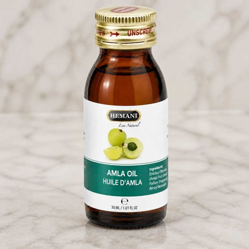 Huile d’Amla Hemani 30 mL – 100% Naturelle – Soin Capillaire