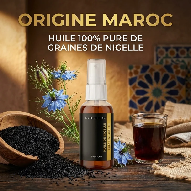 Huile de Nigelle 30mL spray 100% naturelle