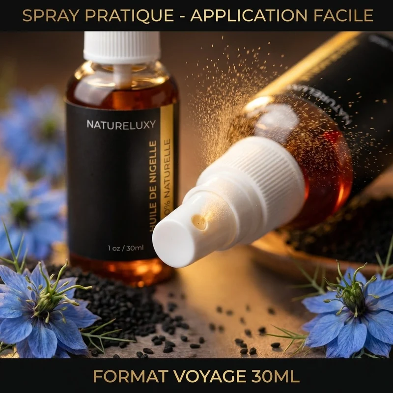 Huile de Nigelle 30mL spray 100% naturelle