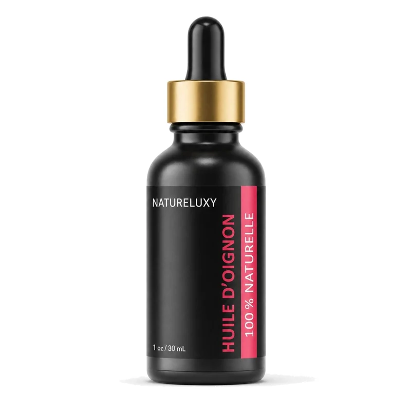 Huile d’Oignon 100% Naturelle 30 ml — Macérat huileux, Soin Cheveux & Cuir Chevelu